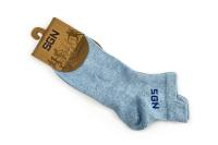 Носки SGN короткие голубой меланж, арт.M033BLO25k1